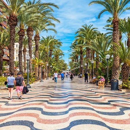 Sunny Flat With Huge Terrace! Close Downtown! Alicante Exteriér fotografie
